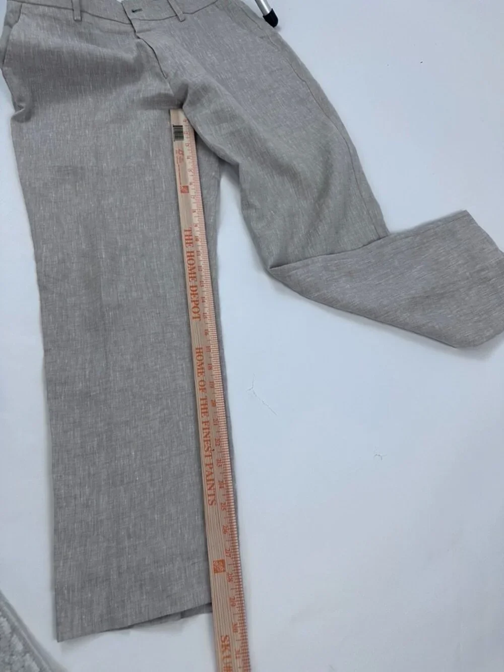 Borgo Ognissanti Linen Pants Beige Men’s Size 33 Straight Leg